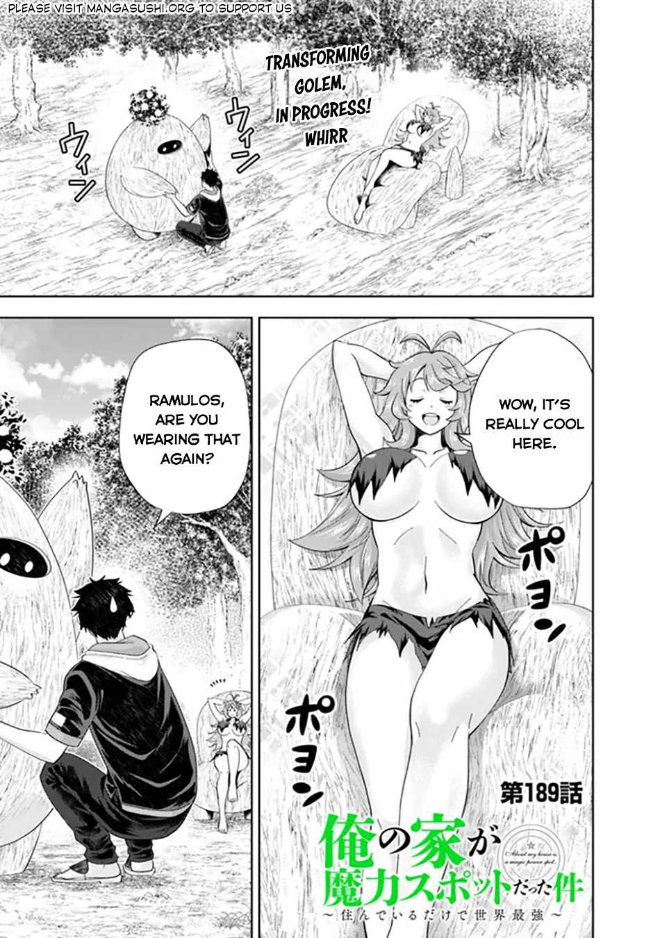 Ore no Ie ga Maryoku Spot datta Ken – Sundeiru dake de Sekai Saikyou Chapter 189 2